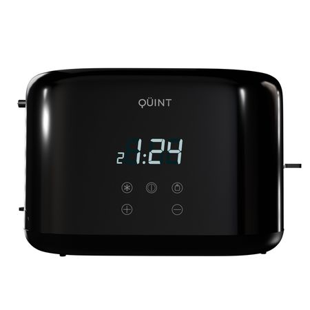 Tostadora 2 Ranuras Quint Digital Negra