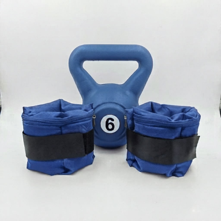 Pesa Rusa 6 Kg + Par de Tobilleras 2 Kg - Vista 1