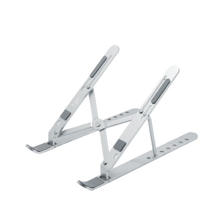 Soporte de aluminion reforzado plegable para notebook altura regulable