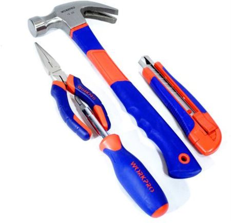 Set Herramientas Workpro 4P W009099