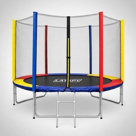 Cama Elastica Latapy 2.44 Metros Con Red De Proteccion