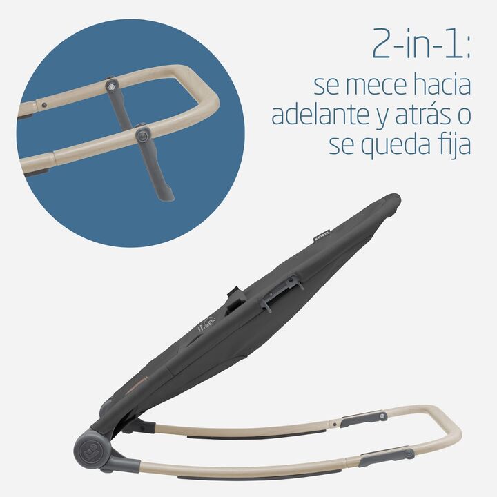 SILLA MECEDORA LOA BEYOND GRAPHITE ECO MAXI COSI - Vista 16