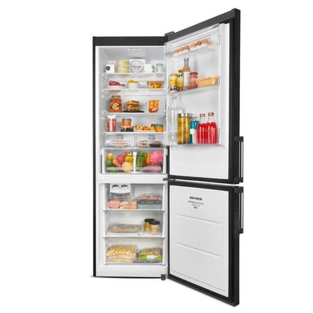 HELADERA C/FREEZER KOHINOOR KHGA41DI/9 - ACERO, 417 LTS, NO FROST