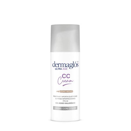 Dermaglos Crema Ultra Age Cc Cream Tono Medio Fps30 50g