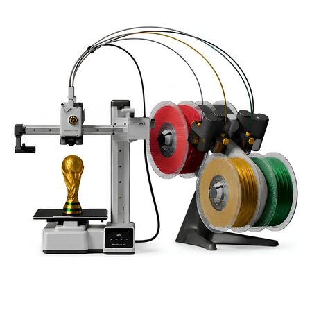 Impresora 3D Bambu Lab A1 Mini Combo FDM Multicolor con AMS Lite