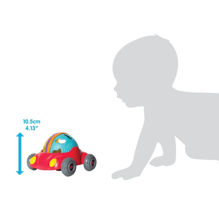 Rattle and Roll Car Playgro - Vista 8