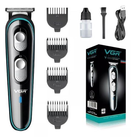 Maquina de cortar pelo patillera barba recargable