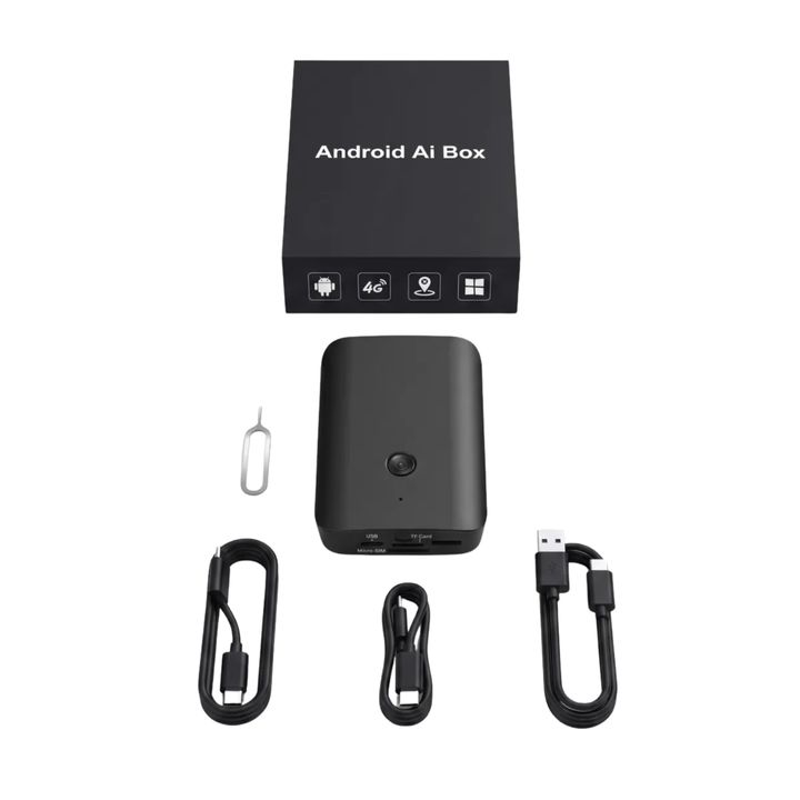 Adaptador Car Box Android 10 para CarPlay Original USB Google Play YouTube Netflix - Vista 5