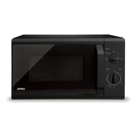 Microondas Rotativo Atma 20lts Matrb20ubn Negro 700w