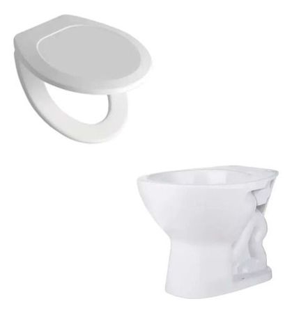 Combo Ferrum Inodoro Corto Andina Ifa + Tapa Asiento Tsw1