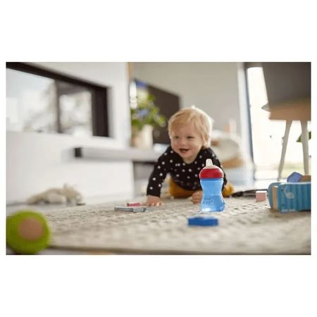 Vaso Con Sorbete My Grippy 300Ml Azul Avent (SCF802/01)