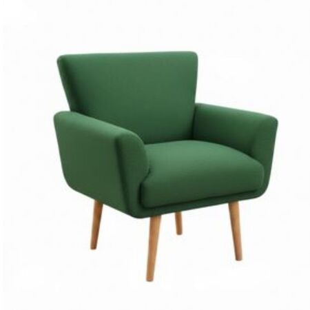 Sillon matera Klyara color verde oliva