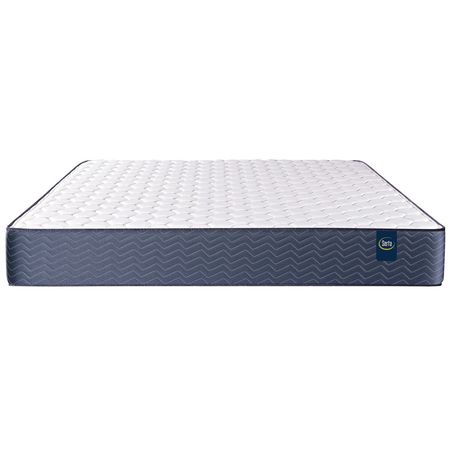 Colchon de Espuma Serta Missouri Queen Size 150x190x24cm de Alta Densidad Reversible Tejido Pique