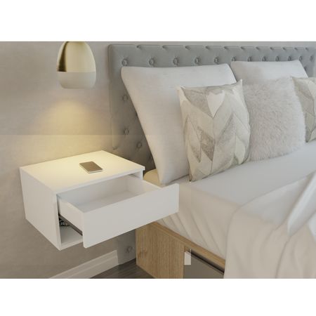 Mesa De Luz Flotante 1 Cajon Tables Cod: 6448 Everest