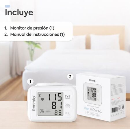 Tensiometro Digital De Muñeca Automático Femmto