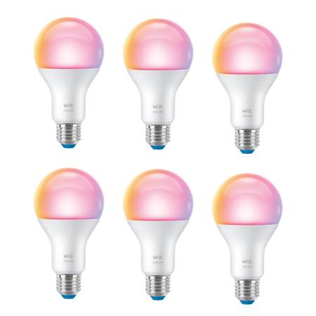 Lampara Led Inteligente Wiz Wifi Smart Color A67 E27 X6 Un