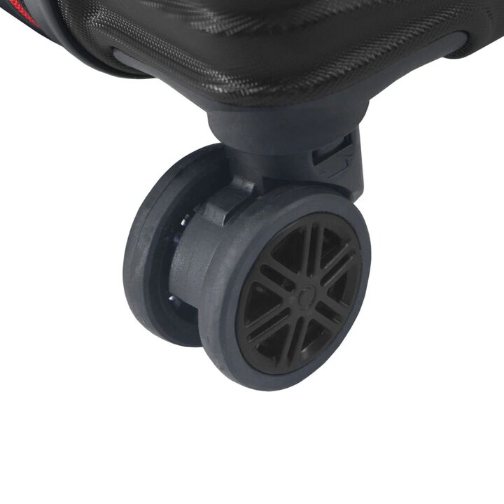Valija Negra Carry On Unicross ABS 20 Ideal Cabina Ruedas 360° - Vista 4