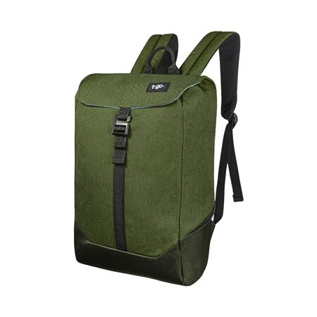 Mochila Vintage T-GO Urbana Para Notebook 15.6 Pulgadas Color Verde