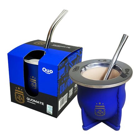 Mate Camionero Afa Oficial Térmico + Bombilla - Quo