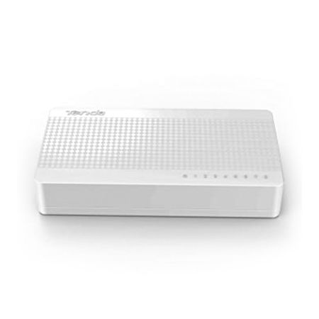 Switch 8 Puertos Tenda S108 10/100 Mbps Fast Para Escritorio