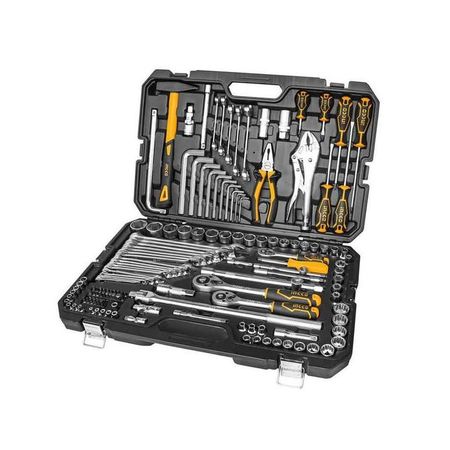 Set Industrial De 142 Herramientas ( Maletin ) ( HKTHP21421)