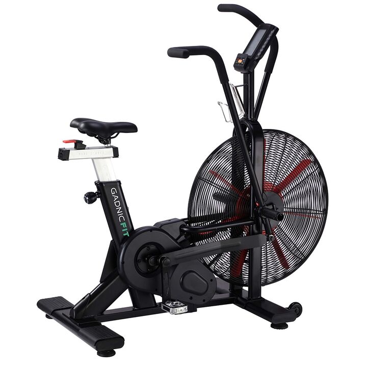 Bicicleta Fija de Aire Gadnic Air Bike 8 Programas Hasta 160kg Aluminio Acero Resistente Asiento Ajustable - Vista 1