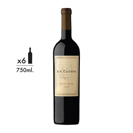 Vino Tinto DV Catena Malbec - Malbec Caja x 6