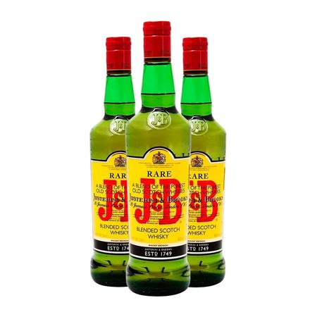 Whisky JyB 750 ml Caja x 3
