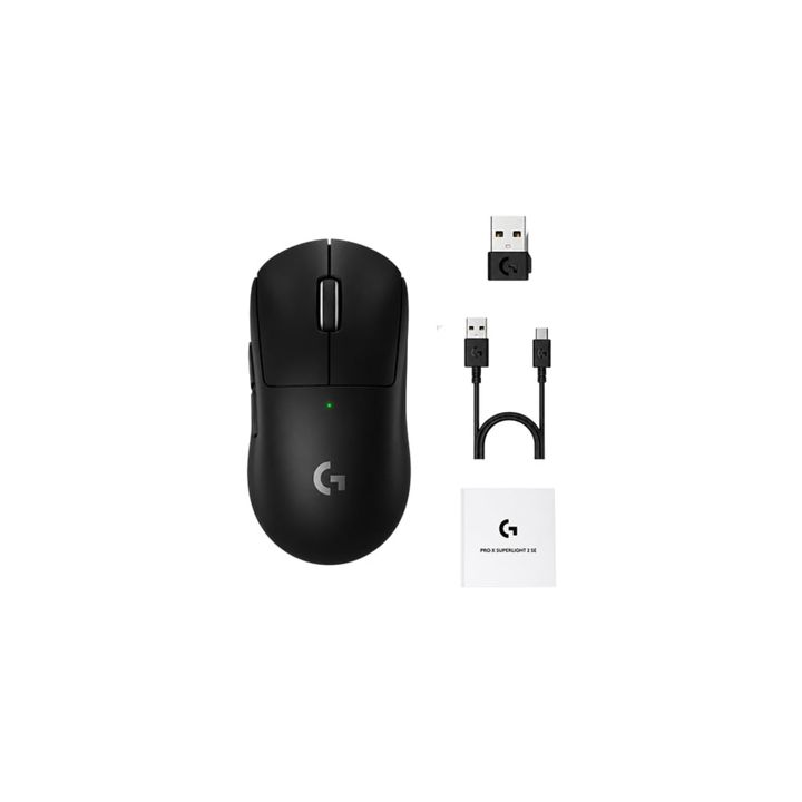 Mouse Inalámbrico Lightspeed Logitech PRO X Superlight 2 SE Negro Para Gaming Sensor - Vista 7