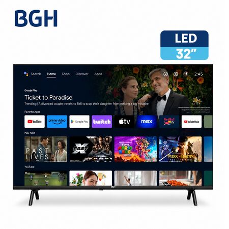 Smart TV 32" HD BGH AndroidTV B3225S5A