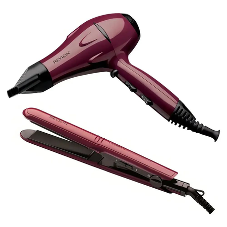 Kit de Secador y Planchita de Cabello Revlon RVDR5230LA2A