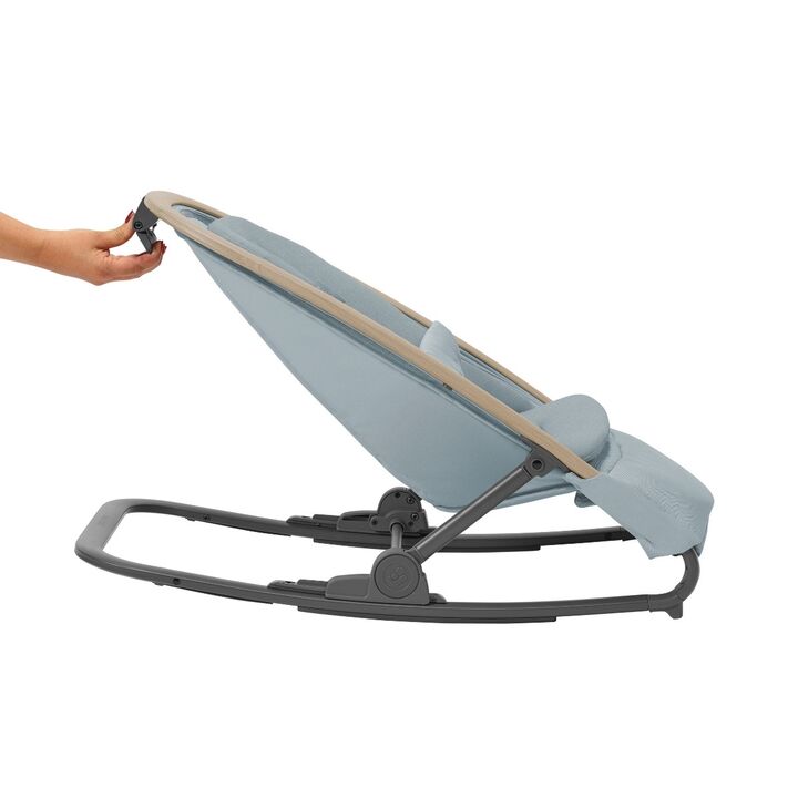 SILLA MECEDORA KORI 2 EN 1 BEYOND GREY ECO MAXI COSI - Vista 17