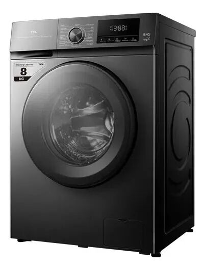 Lavarropas Tcl P108afl Inverter 8kg Carga Frontal 1400rpm - Vista 2
