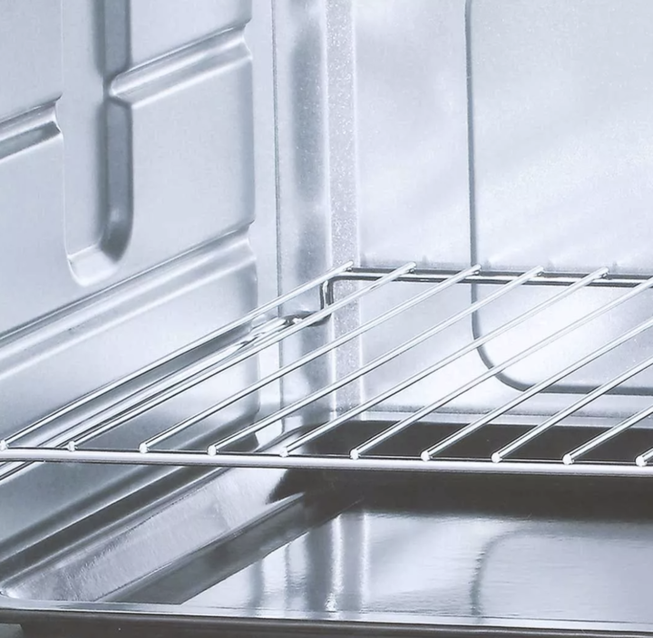 Horno Electrico 60L GLDH60 Diseño sofisticado en rojo y acero Inoxidable 2000 W - Vista 4