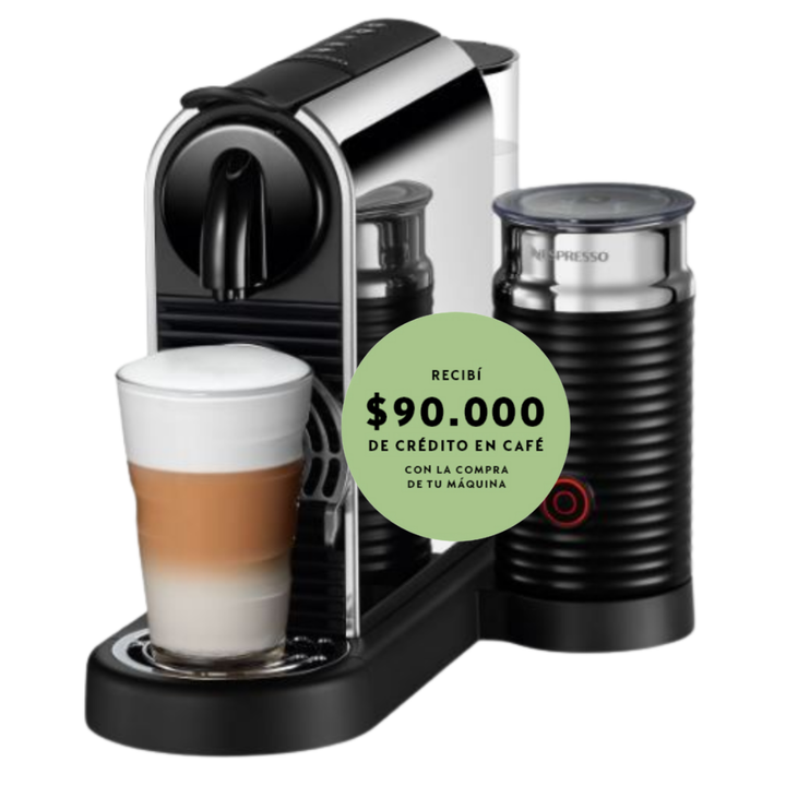 Cefetera Nespresso Citiz Platinum Steel Milk D145-AR-ME-NE - Vista 1