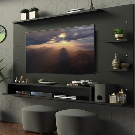 Rack Flotante Para Tv De 60 Pulgadas Madesa Alfa 03