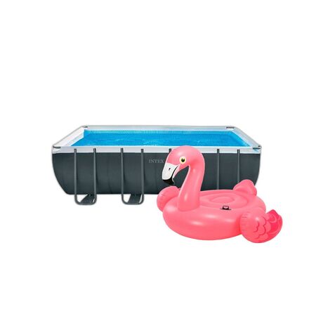 Combo Pileta Intex 17203L 549x274x132 + Flotador 2 Personas