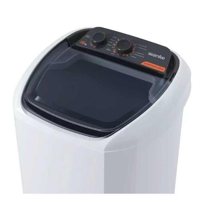 Lavarropas Semiautomático Wanke 15 Kilos LWBE150T3EARWP - Vista 4