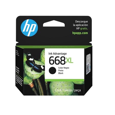 Cartucho 7FP39VL HP 668XL BLK Ink Cartridge