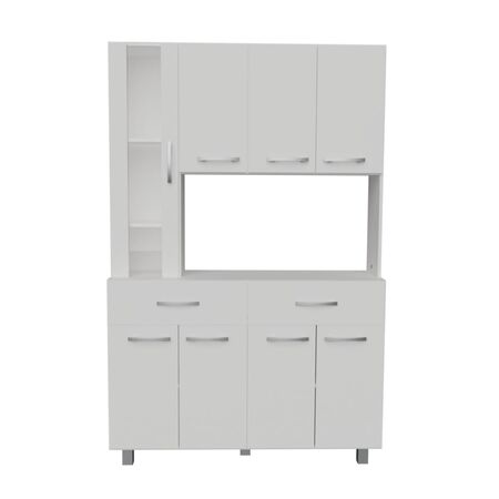 Aparador Kit Cocina Orlandi Premium Art.650 1.20mt Blanco