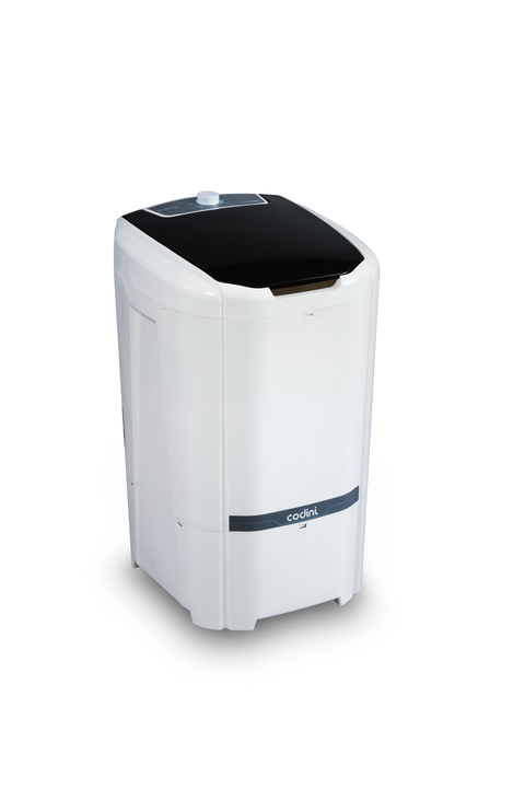 Lavarropas Semiautomático QBICO 10 kg 6 Funciones Sistema de lavado oriental Blanco Codini - 8052 - Vista 2