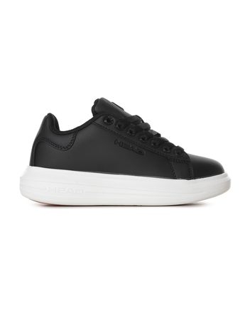 Zapatillas Head Plataforma Paris Kids Niños Colegial Negro