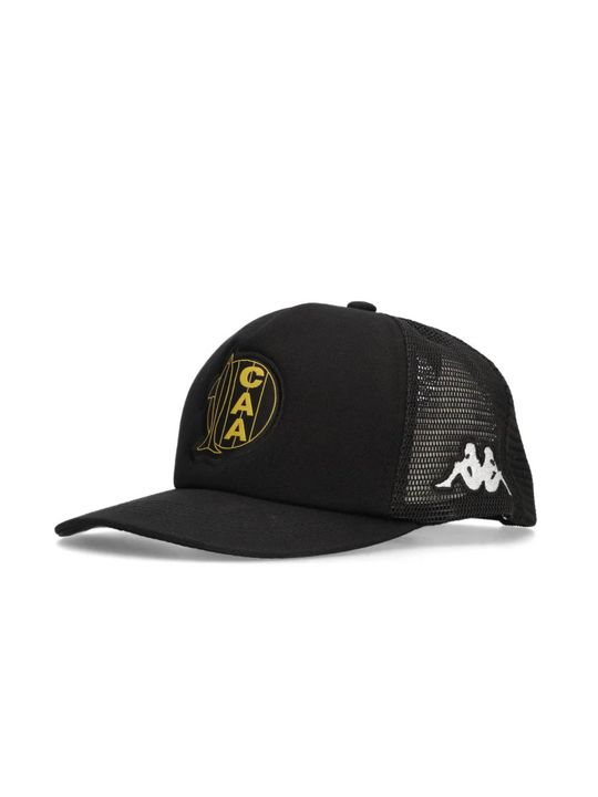 Gorra Kappa Aldosivi Unisex Fútbol Negro - Vista 1