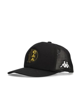 Gorra Kappa Aldosivi Unisex Fútbol Negro