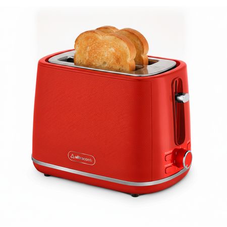 Tostadora 2 Rebanadas Ultracomb To-4010 Roja Rojo