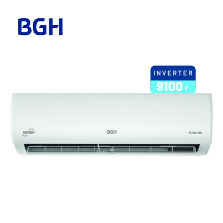 Aire Acondicionado Split Frío/Calor BGH Inverter 9116 Fg BSI106WCAW