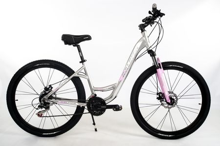 Bicicleta Raleigh Venture 3.0  R27,5" - Talle 16"/S - Gris -Cuadro de aluminio- Frenos a discos mecanicos- 21 Vel. 