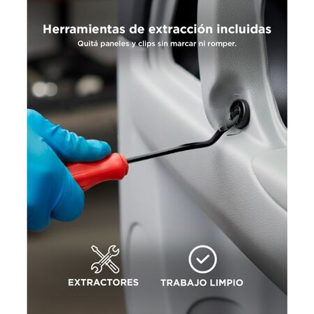 Kit de 415 Piezas Gadnic Clips Retención Extracción de Sujetadores Para Auto