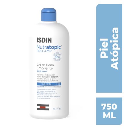 Gel Isdin Nutratopic Pro Amp Baño Piel Atopica 400 Ml