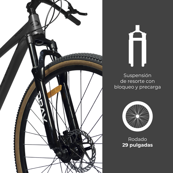 BICICLETA MAGMA RODADO 29 - Vista 2